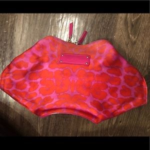 Alexander McQueen DeManta Satin Clutch